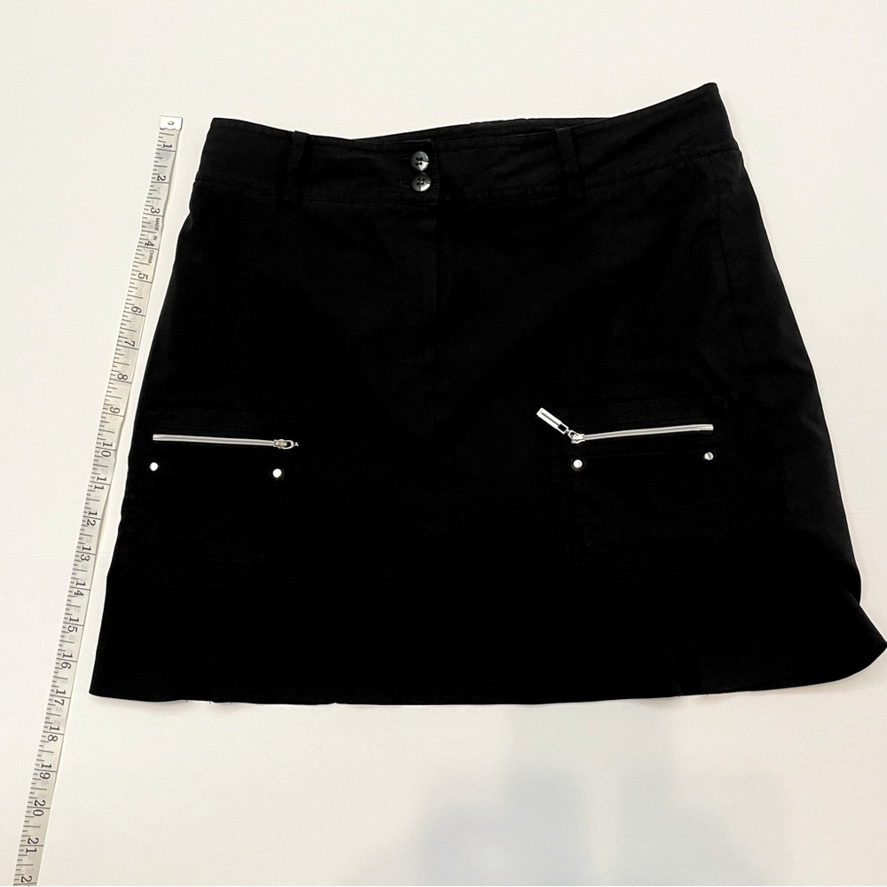 Jamie Sadock Women’s Black Golf/Tennis Skort Sz 6 - Picture 4 of 10